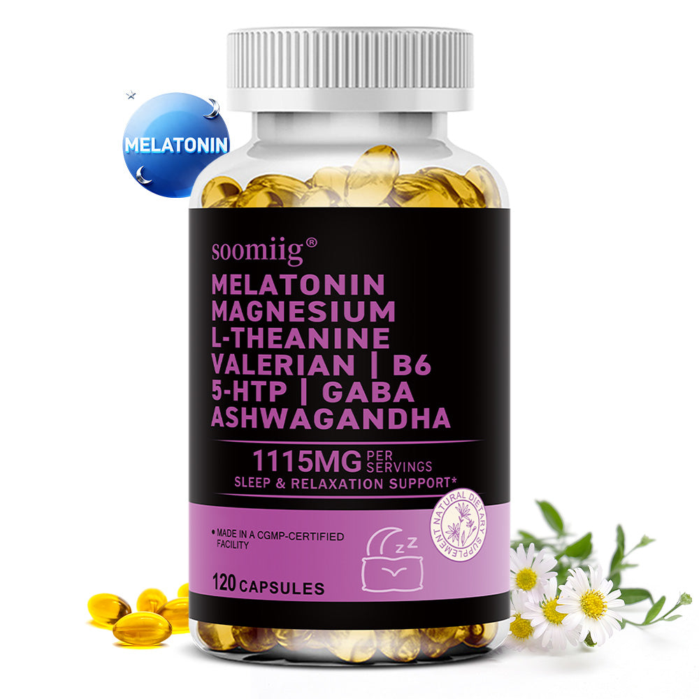 Mélatonine - Cocktail Botanique Sommeil, Repos Profond Sans Brouillard Matinal