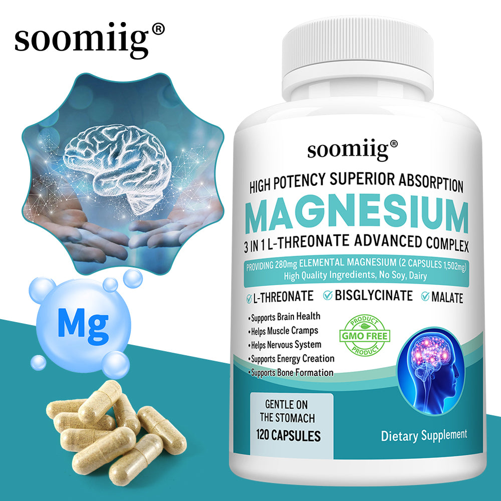 Soomiig® 3-in-1 Magnesium L-Threonate Advanced Complex