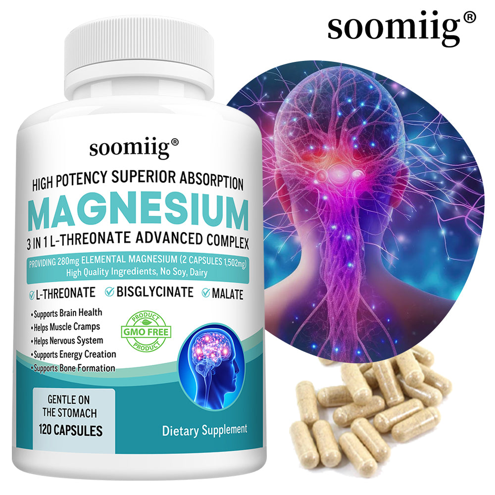 Soomiig® 3-in-1 Magnesium L-Threonate Advanced Complex