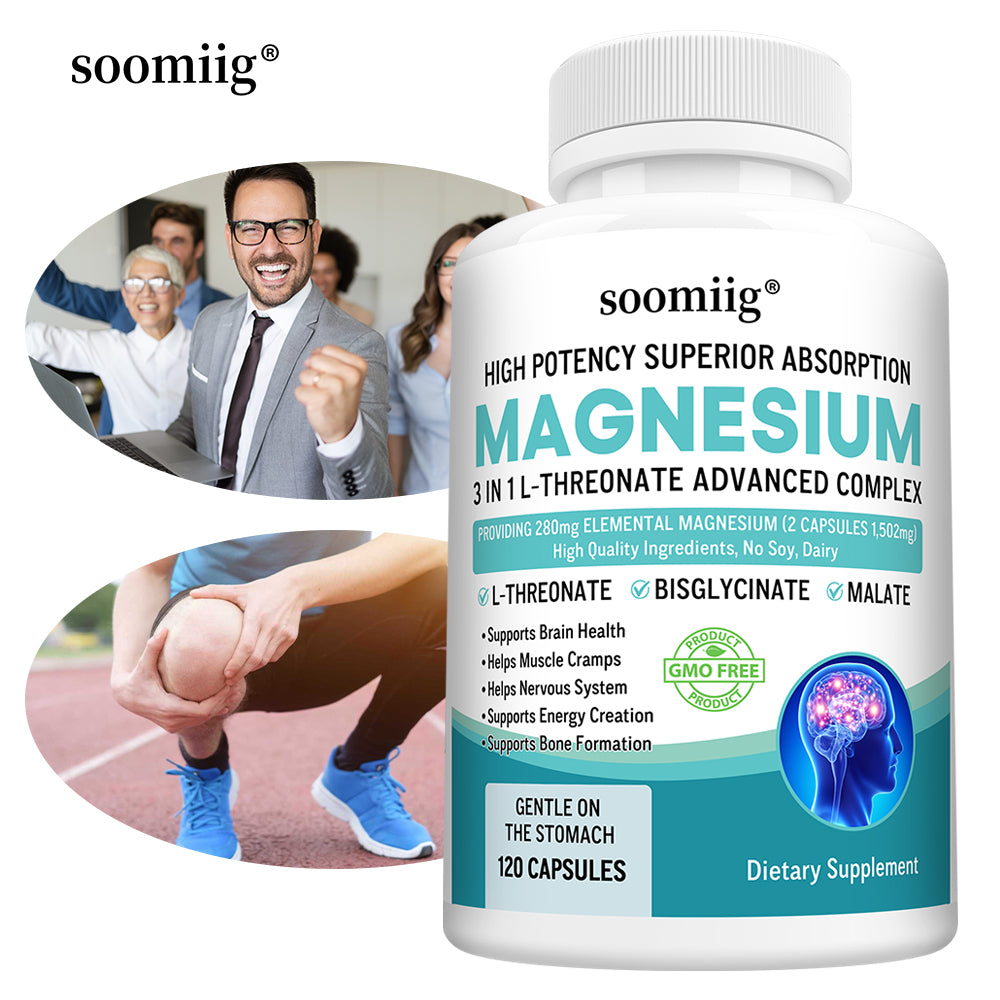 Soomiig® 3-in-1 Magnesium L-Threonate Advanced Complex