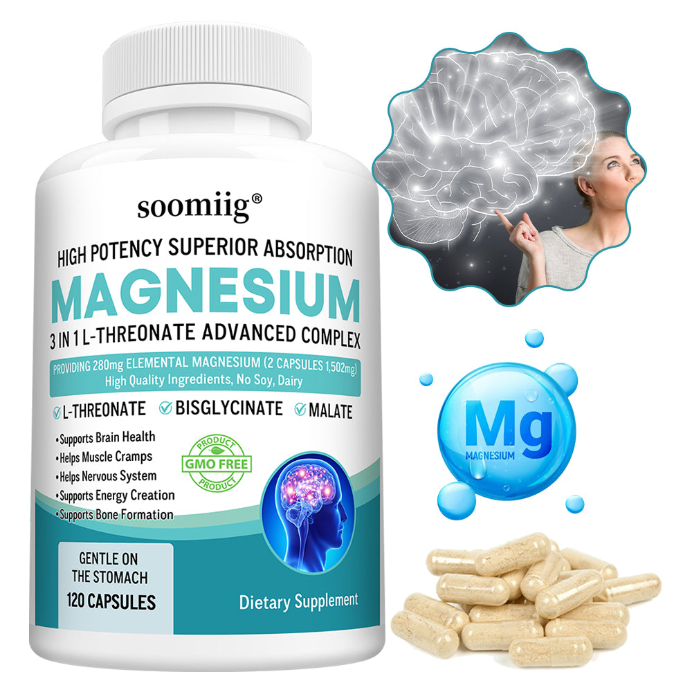 Soomiig® 3-in-1 Magnesium L-Threonate Advanced Complex